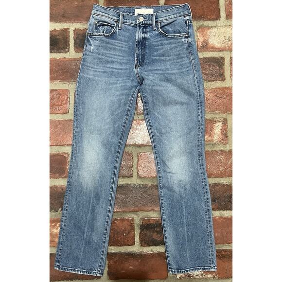 Mother Superior The Rascal Ankle Jeans A Little Dirt Never Hurt Size 28 - Picture 2 of 12